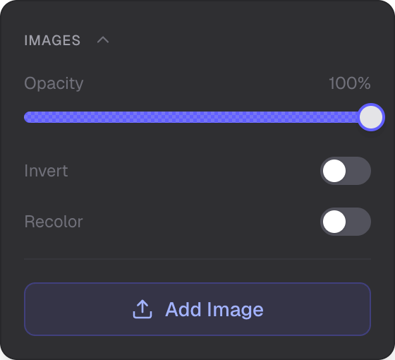 Images panel